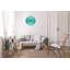 Jessekah Glass Wall Clock