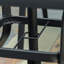 Steel Patio Dining Set Table,