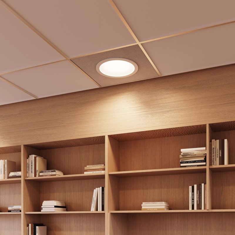 Pi - 12" Round Recessed LED Panel Light