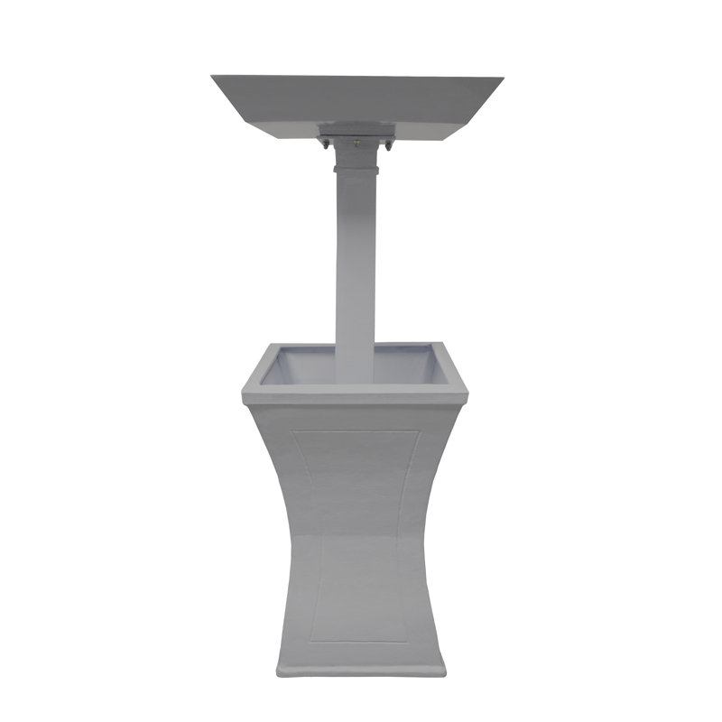 Bassin pour oiseaux, Gris
