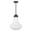 Luminaire suspendu 1 lumière Bartlet en noir mat-1075208472