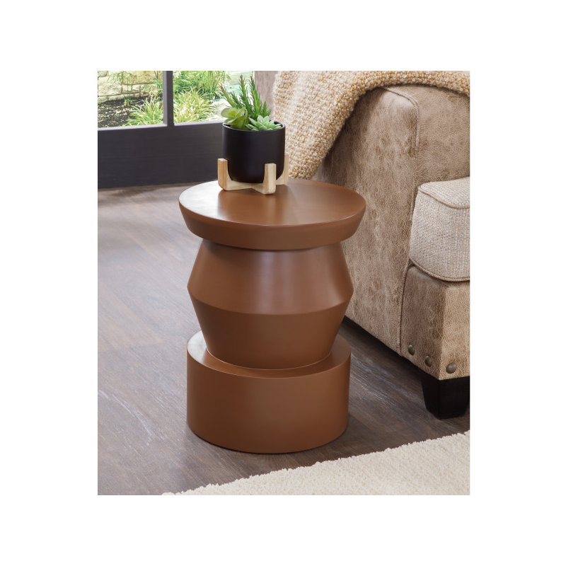 Cassia Modern Wood End Table
