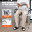 VEVOR Raised Toilet Seat, 7-Position Height Adjustment 19.3" - 25.2", 350lbs Weight Capacity