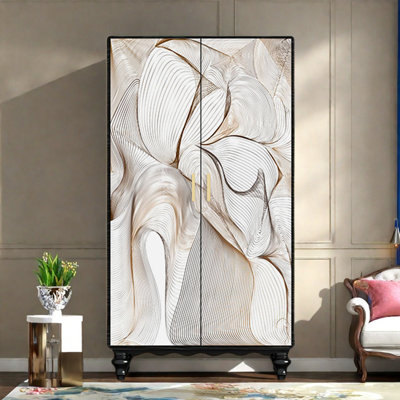 Garde-robe moderne pour chambre double