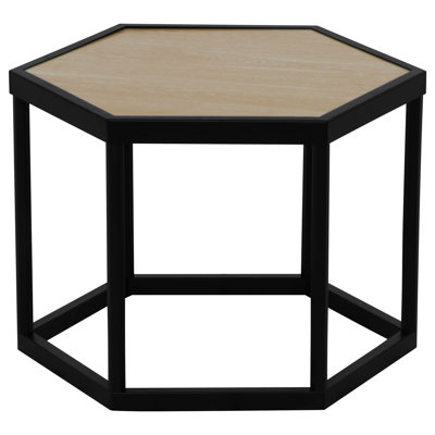 Honeycomb Outdoor Omni Table With Black Frame
