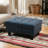Faux Leather Ottoman-77621946
