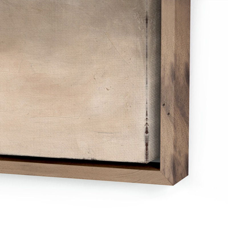 Peace Painting by Jess Engle, Rustic Walnut Framed, 30.5" H x 40" W