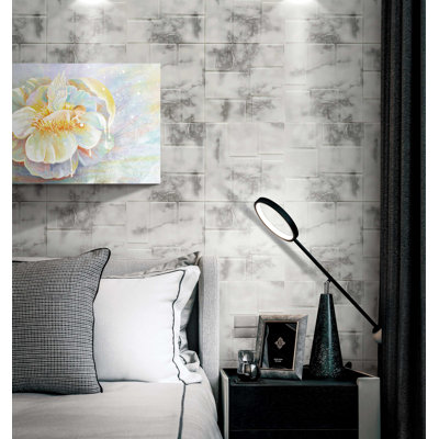 Panneau mural en vinyle auto-adhésif 28 "x 28" Falkirk Jura II
