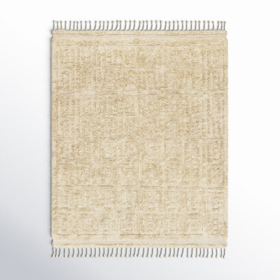 Michaela Handmade Beige Rug