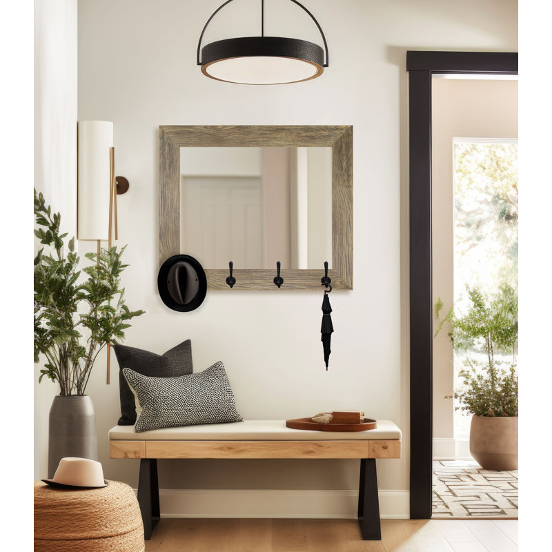 Miroir d'appoint Tecopa Millwood Pines
