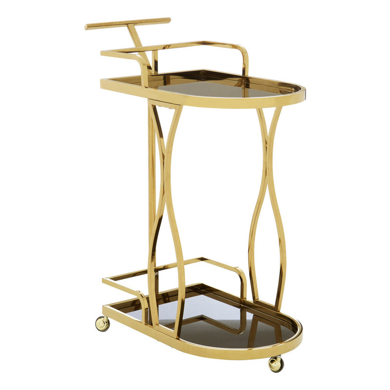 Bladwell Metal Bar Cart