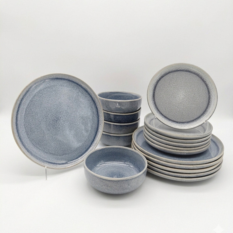 Stoneware Dinnerware - Service for 4