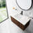 36'' Single Bathroom Vanity with Poly Marble Top