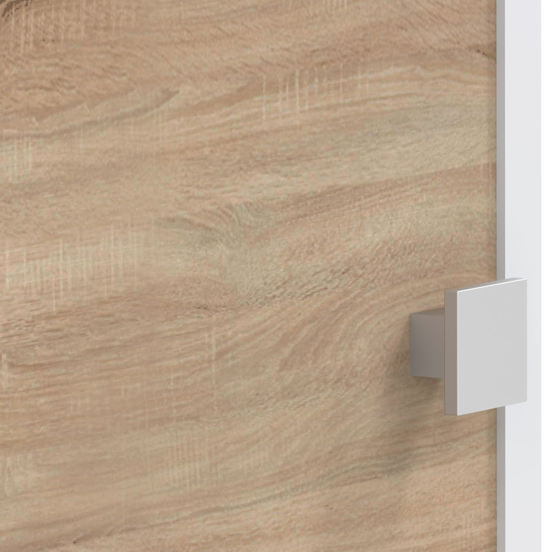 Elzada Over The Toilet Storage, White/Oak
