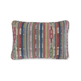 Lonisha Striped Feather Reversible Throw Pillow
