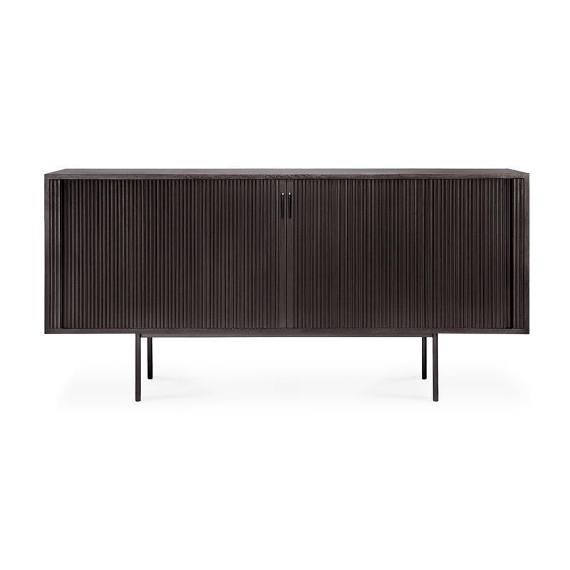 Roller Max 66.1'' W Solid Wood Sideboard, Brown