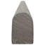 Constantine 0.75" x 0.75" Infused Resin Metal Pencil Liner Tile Trim in Pewter