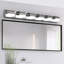 Éclairage pour salle de bain moderne à DEL 6 lumières Modern Style