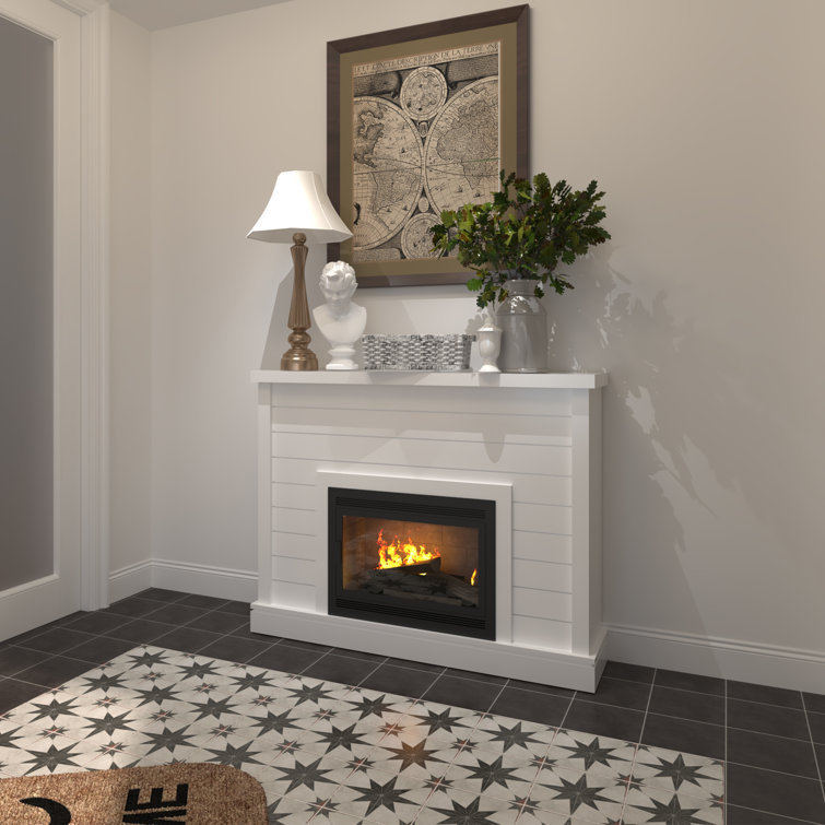 Red Barrel Studio® Electric Fireplace 47.2'' W Manufactured Wood with TV  Stand u0026 Reviews | Wayfair