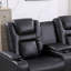 Ensemble de salon de cinéma inclinable électrique 3 pièces avec chargement USB et rangement et porte-gobelets Drennen-102402231