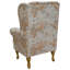 World Map Wingback Armchair