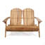 FAUTEUIL DOUBLE POUR ADRESSE EN BOIS DE Malibu