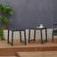 CALVIN 20" Wicker Outdoor Side Table (Set of 2) by Real Flame-325164630