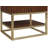 Kleier 24" Genuine Marble Top, Steel And Glass Base Vanity-83630225