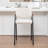 Devane Upholstered Counter Stool With Armrest-123161714