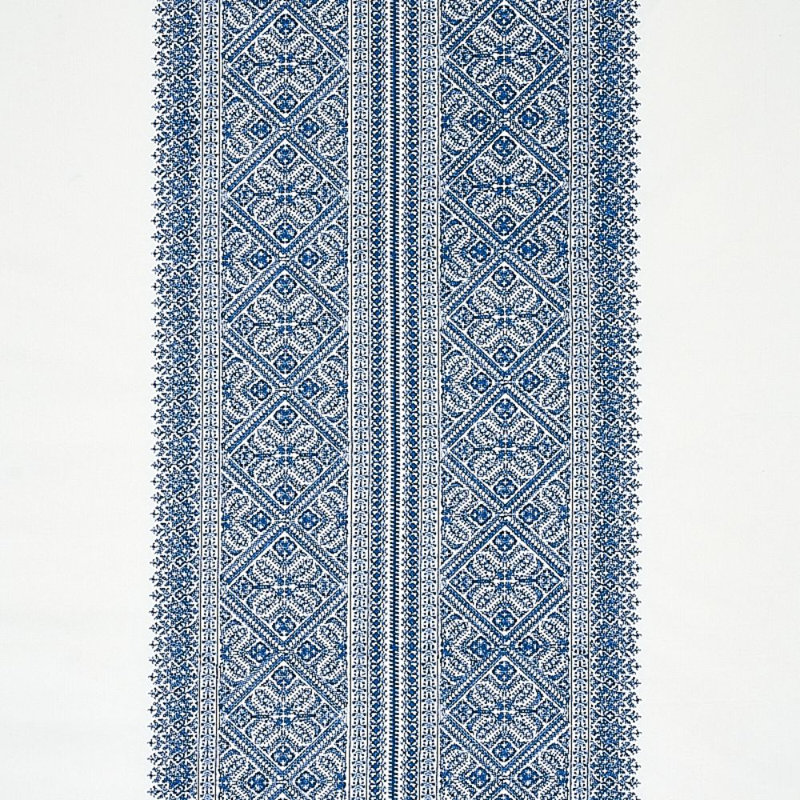Tissu de broderie Toledo, Bleu marine