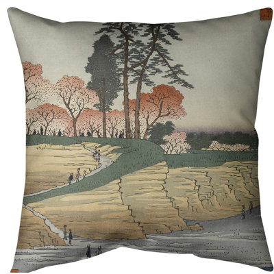 Gotenyama at Shinagawa Euro Pillow Cover