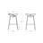 Katerinka Swivel Solid Wood Backless Counter & Bar Stool-757239349-757239347