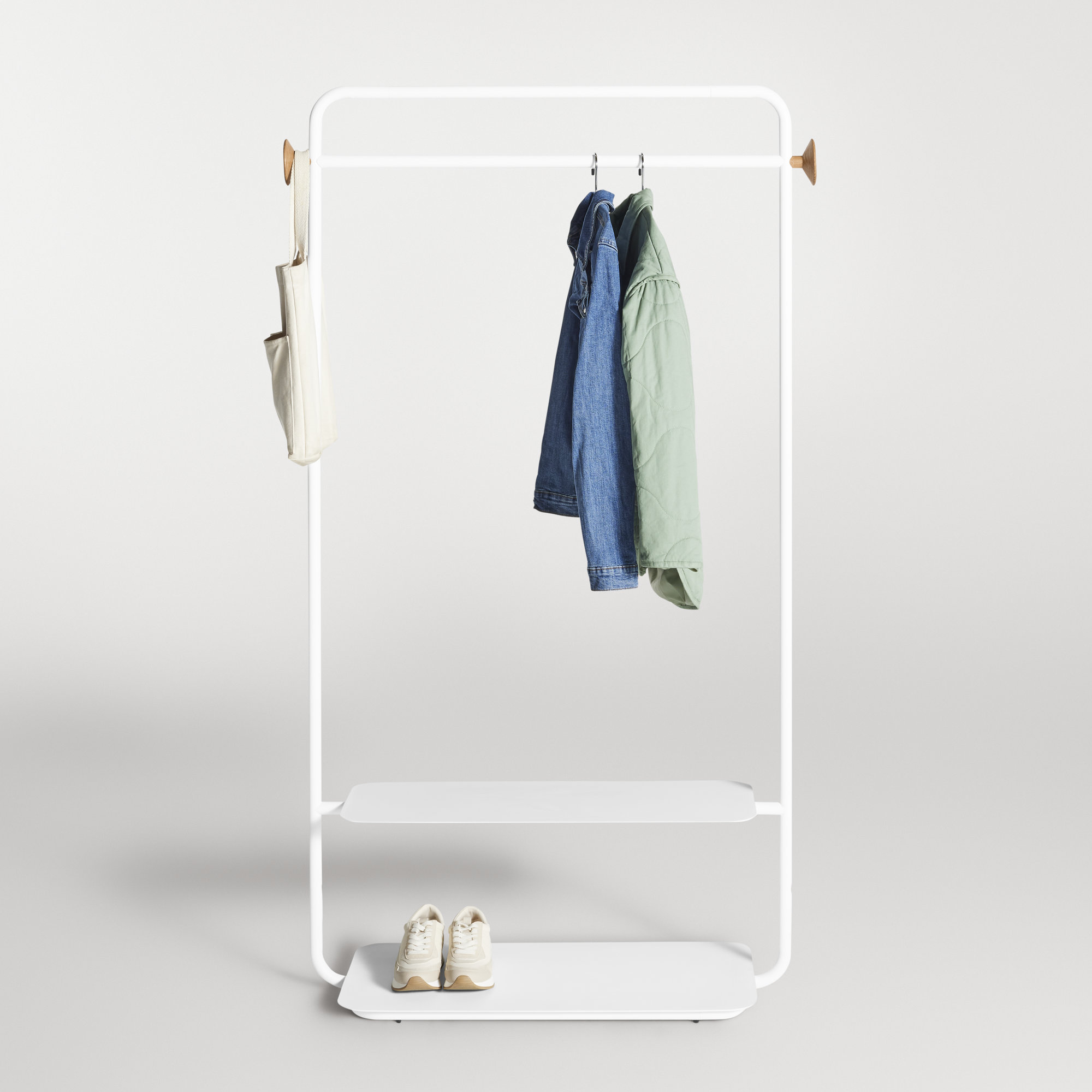Garden Party Garment Rack, White