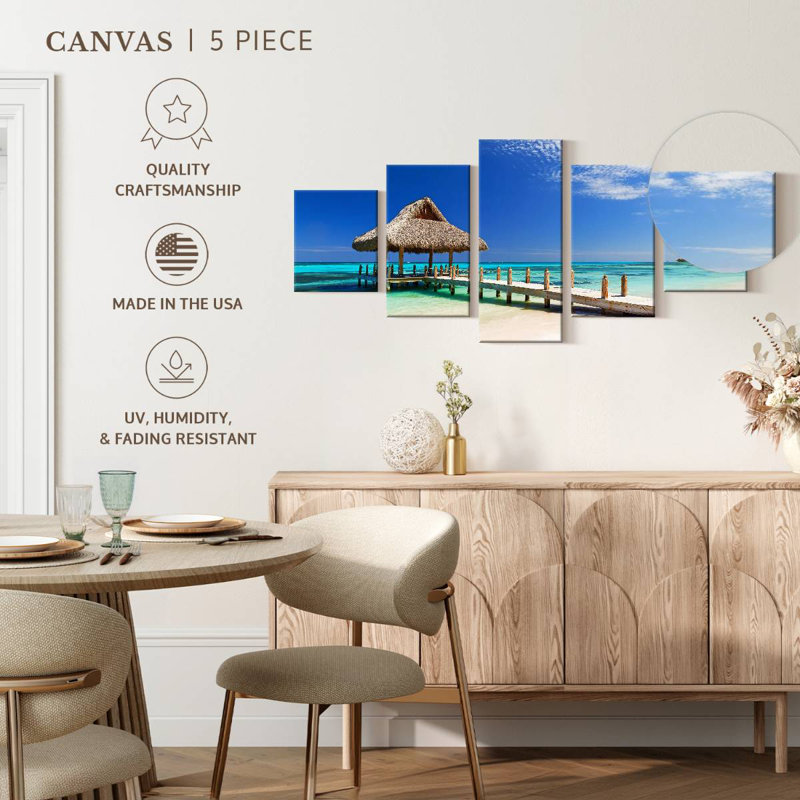 Pavillon de jardin de Pointe Cana Aydden, H 36 po x l 80 po