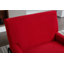 Fauteuil moderne incliné avec structure en métal-333645168