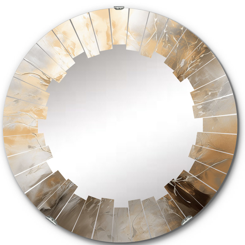 Miroir mural Gold, 24 po x 24 po