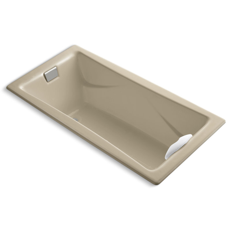 Tea-for-Two 72" x 36" Soaking Bathtub, Mexican Sand