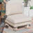 Shenia Outdoor Upholstered Armless Slipper Chair