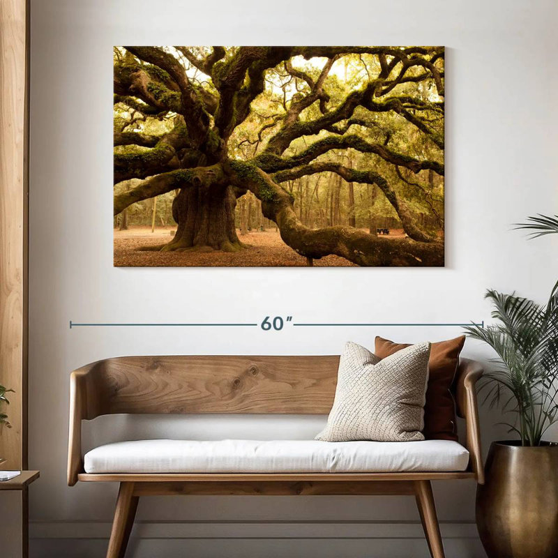 Harnek South Carolina Ancient Oak Tree, 32" H x 48" W