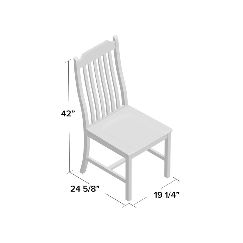 Depali 17.8'' H Solid Wood Side Chair