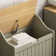 Milano Wood Cabinet Laundry Hamper