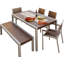 POLYWOOD Surf City 6-Piece Dining Set-9806278