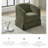 Upholstered Swivel Barrel Chair-1405653414