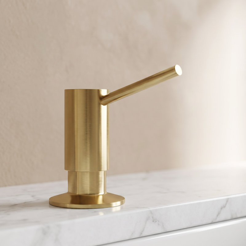 10 oz. Braddock Kitchen Soap Dispenser, Matte Brushed Gold