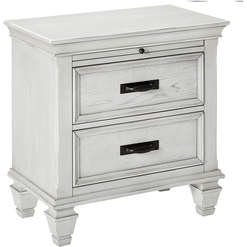 Clemen 28'' W Solid Wood Nightstand