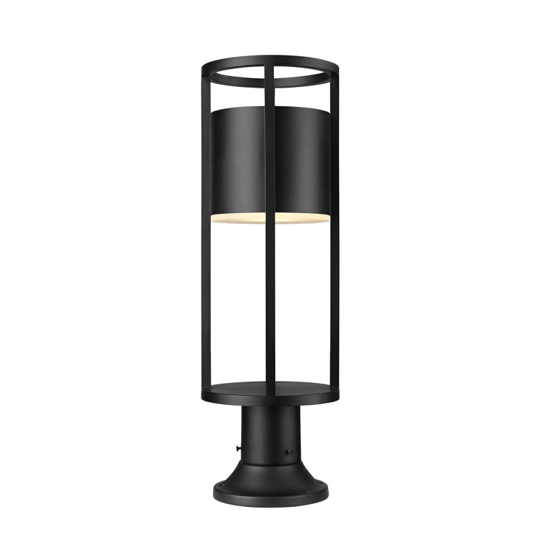 Luminaire encastré à DEL intégré 1 lumière H 23,75 po Asloune