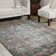 Saliba Abstract Blue Area Rug
