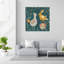 Springtime Easter Companions by Emel Tunaboylu - Wrapped Canvas Print-1149864977
