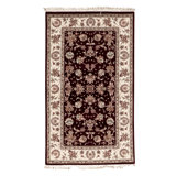 Handmade Silk and Wool Oriental Area Rug