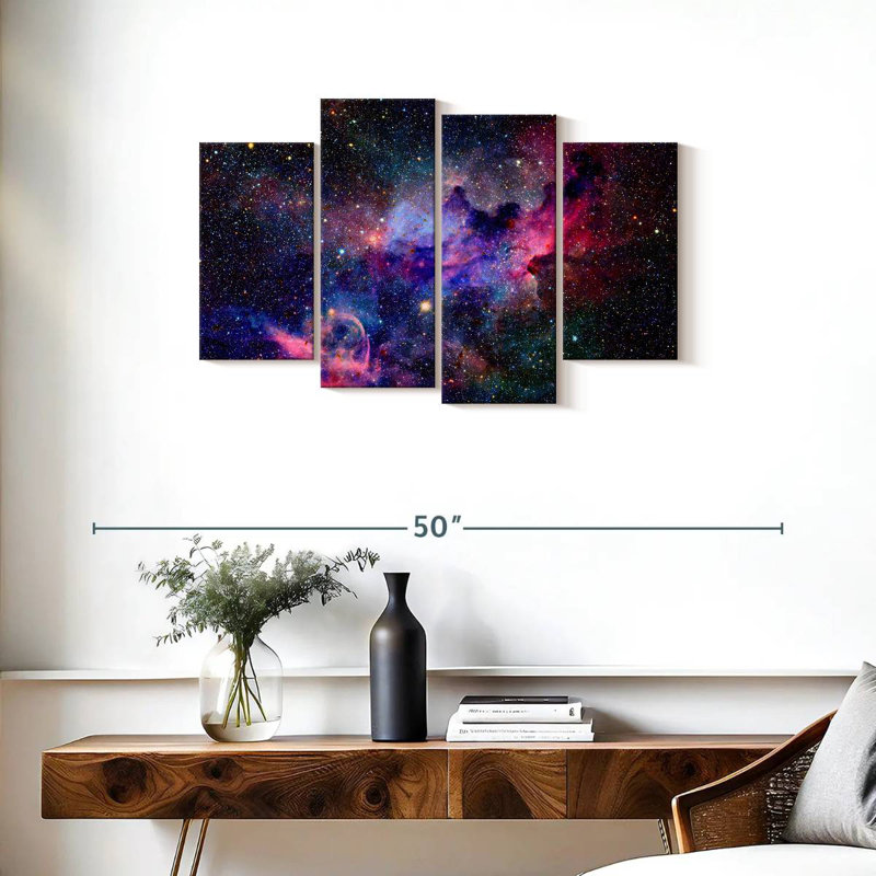 Oberle Galaxy Space Nebula, 22" H x 36" W